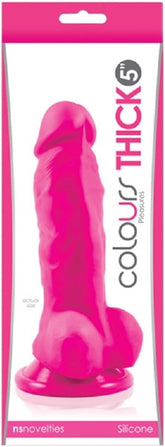 NS Novelties Colours Pleasures Realistic Thick Dong 12.7cm Realistic Dildos